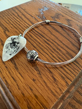 Load image into Gallery viewer, Guitar String Bracelet- Medium- Songs About Rain
