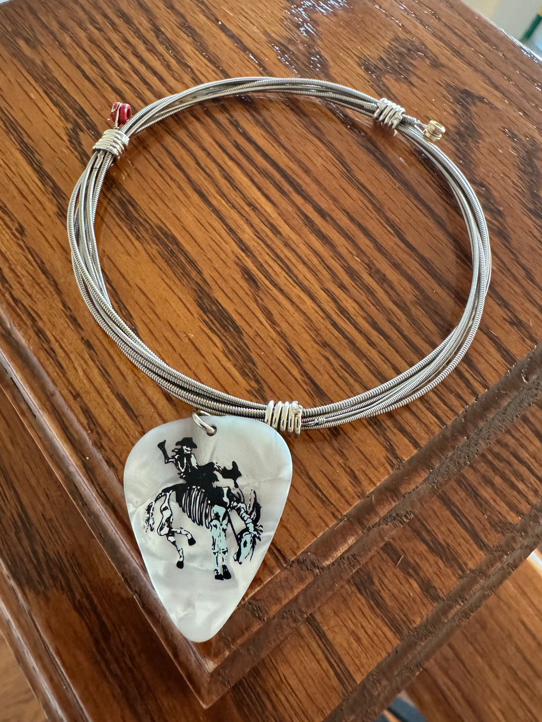 Guitar String Bracelet- XL- No Bead
