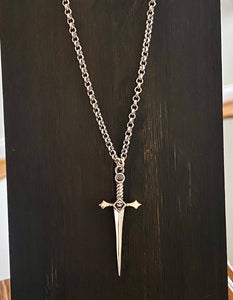 Skull Sword Necklace