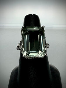 Green Vining Cocktail Ring