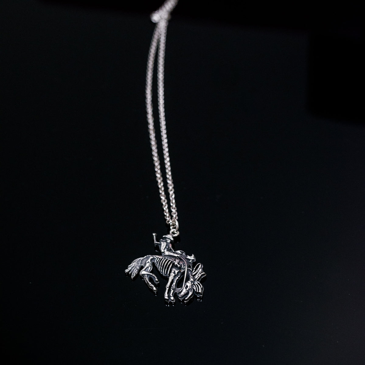 Small Bronco Necklace – Gary Allan Jewelry