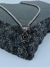 Load image into Gallery viewer, Black Rose Pendant
