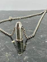 Load image into Gallery viewer, Silver Bullet .45 Necklace
