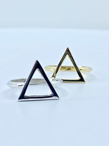 Triangle Ring- Gold